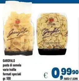 Del Prete Distribuzioni Garofalo pasta di semola offerta