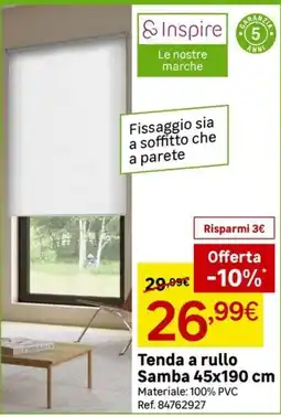Leroy Merlin Tenda a rullo Samba offerta
