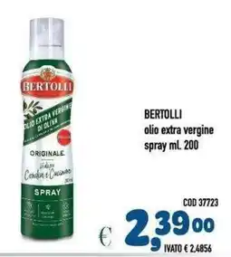 Del Prete Distribuzioni BERTOLLI olio extra vergine offerta