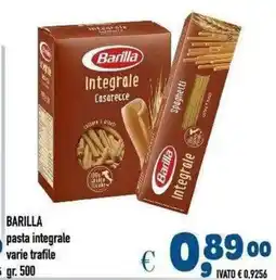 Del Prete Distribuzioni Barilla pasta integrale varie trafile offerta