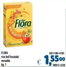 Del Prete Distribuzioni Flora riso bell'insalata/versatile offerta
