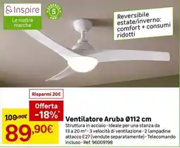 Leroy Merlin Ventilatore Aruba offerta