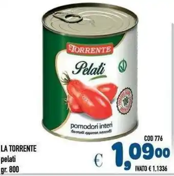 Del Prete Distribuzioni LA TORRENTE pelati offerta