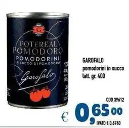 Del Prete Distribuzioni Potereal Pomodorini in Succo di Pomodoro Garofalo offerta