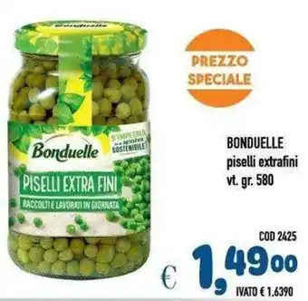 Del Prete Distribuzioni Bonduelle piselli extrafini offerta