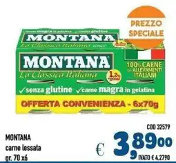 Del Prete Distribuzioni MONTANA carne lessata offerta