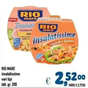 Del Prete Distribuzioni RIO MARE insalatissime offerta