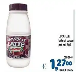 Del Prete Distribuzioni Beveranda di latte al cioccolato Locatelli offerta
