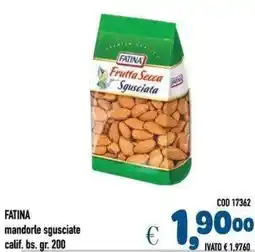 Del Prete Distribuzioni FATINA mandorle sgusciate offerta