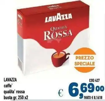 LAVAZZA caffe' qualita' rossa