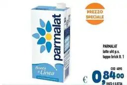 Del Prete Distribuzioni PARMALAT latte uht p.s. tappo brick offerta
