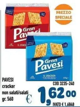 Del Prete Distribuzioni Gran Pavesi Il Cracker offerta