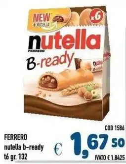 Del Prete Distribuzioni nutella b-ready offerta