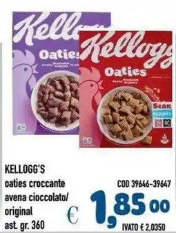 Del Prete Distribuzioni Kellogg's Oaties offerta
