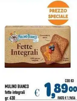 Del Prete Distribuzioni MULINO BIANCO Fette Integrali offerta