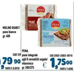 Del Prete Distribuzioni PEMA pane integrale offerta