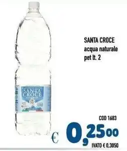 Del Prete Distribuzioni SANTA CROCE acqua naturale offerta