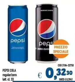 Del Prete Distribuzioni PEPSI COLA regular/zero offerta