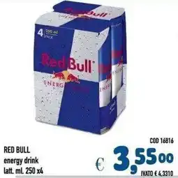 Del Prete Distribuzioni RED BULL energy drink offerta
