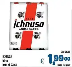 Del Prete Distribuzioni ICHNUSA birra offerta