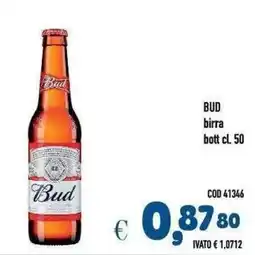 Del Prete Distribuzioni Bud birra offerta