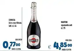 Del Prete Distribuzioni Martini spumante asti offerta