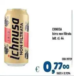 Del Prete Distribuzioni Ichnusa birra non filtrata offerta