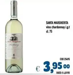 Del Prete Distribuzioni Santa Margherita vino chardonnay i.g.t. offerta