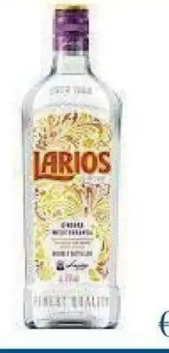 Del Prete Distribuzioni LARIOS gin offerta