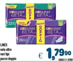 Del Prete Distribuzioni LINES seta ultra offerta