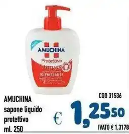 Del Prete Distribuzioni AMUCHINA sapone liquido protettivo offerta