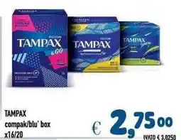 Del Prete Distribuzioni TAMPAX compak/blu' box offerta