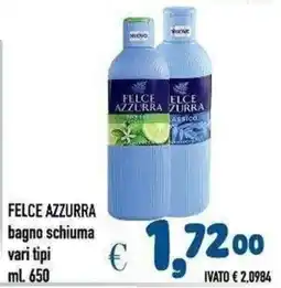 Del Prete Distribuzioni FELCE AZZURRA bagno schiuma offerta