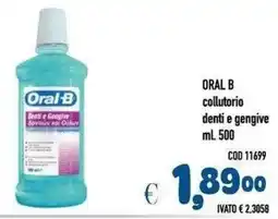 Del Prete Distribuzioni Oral-B collutorio denti e gengive offerta