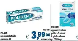 Del Prete Distribuzioni POLIDENT adesivo imbattibile offerta