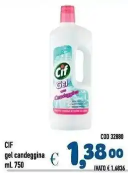 Del Prete Distribuzioni Cif gel candeggina offerta