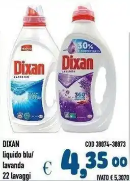 Del Prete Distribuzioni Dixan liquido blu/lavanda offerta
