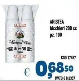 Del Prete Distribuzioni ARISTEA bicchieri offerta