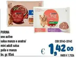 Del Prete Distribuzioni Purina one active offerta