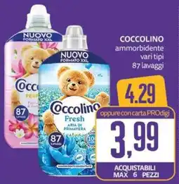 PRO7 Supermercati Coccolino ammorbidente offerta