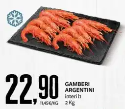 PRO7 Supermercati GAMBERI ARGENTINI offerta