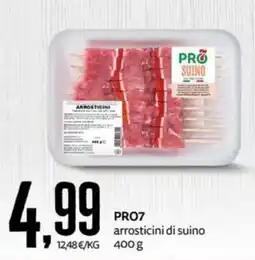 PRO7 Supermercati PRO7 arrosticini di suino offerta