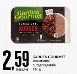 PRO7 Supermercati Garden Gourmet sensational burger vegetale offerta