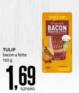 PRO7 Supermercati TULIP bacon a fette offerta