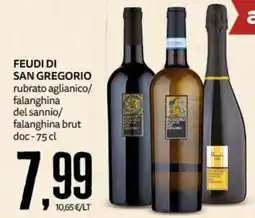 PRO7 Supermercati FEUDI DI SAN GREGORIO offerta