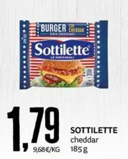 PRO7 Supermercati Sottilette cheddar offerta