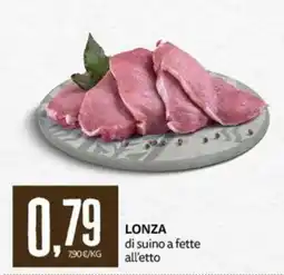 PRO7 Supermercati LONZA di suino offerta