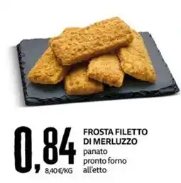 PRO7 Supermercati FROSTA FILETTO DI MERLUZZO offerta