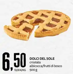 PRO7 Supermercati DOLCI DEL SOLE crostata albicocca/frutti di bosco offerta