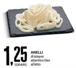PRO7 Supermercati ANELLI di totano atlantico illex all'etto offerta